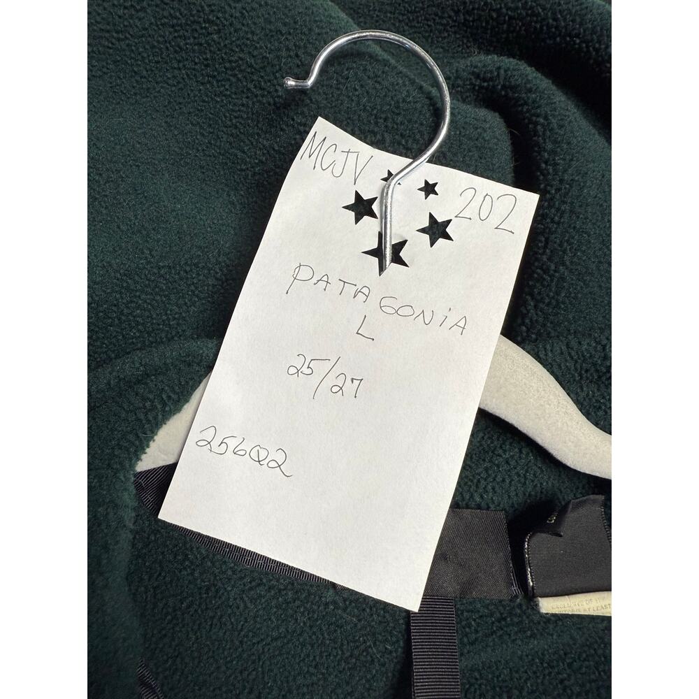 Vintage 90s Patagonia Synchilla Pile Fleece Jacket Men's Large Made in USA Green - Picture 3 of 8